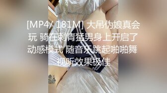 [MP4/ 181M] 大吊伪娘真会玩 骑在刺青猛男身上开启了动感模式 随音乐跳起啪啪舞 视听效果极佳