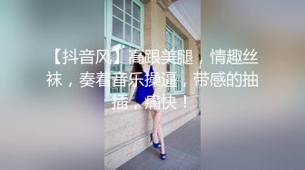 【抖音风】高跟美腿，情趣丝袜，奏着音乐操逼，带感的抽插，痛快！