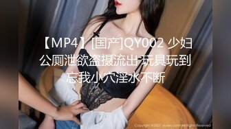 【MP4】[国产]QY002 少妇公厕泄欲盗摄流出 玩具玩到忘我小穴淫水不断