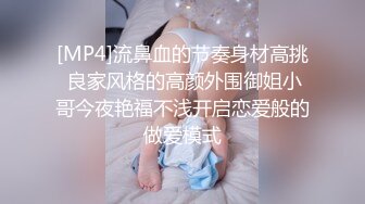 [MP4]流鼻血的节奏身材高挑 良家风格的高颜外围御姐小哥今夜艳福不浅开启恋爱般的做爱模式