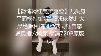 【微博网红完美露脸】九头身平面模特御姐『EvE依然』大尺绝版私拍③脸穴同框自慰 道具插穴喷尿 高清720P原版 (2)