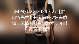 [MP4/1.2G]2024.3.27【梦幻谷先生】开宝马的少妇来偷情，风情万种高跟做爱，浪叫震天求满足