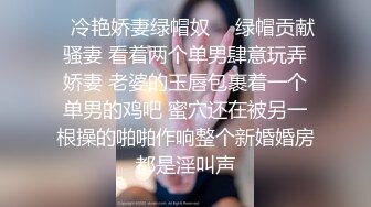 ♈冷艳娇妻绿帽奴 ♈ 绿帽贡献骚妻 看着两个单男肆意玩弄娇妻 老婆的玉唇包裹着一个单男的鸡吧 蜜穴还在被另一根操的啪啪作响整个新婚婚房都是淫叫声