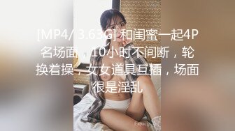 [MP4/ 3.63G] 和闺蜜一起4P名场面，10小时不间断，轮换着操，女女道具互插，场面很是淫乱