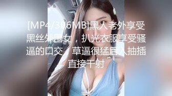 [MP4/306MB]黑人老外享受黑丝外围女，扒光衣服享受骚逼的口交，草逼很猛后入抽插直接干射